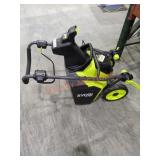 Ryobi 40V Snowblower With Charger