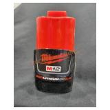 Milwaukee M12 RedLithium CP2.0 Ah Battery