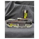 Ryobi One+18v Lithium HP 2Ah Battery