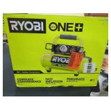 Ryobi 18v 1Gal. Compressor, TOOL ONLY