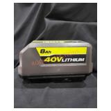 Ryobi 40v Lithium 8Ah Battery