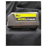 Ryobi 40v Lithium 6Ah Battery