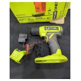 Ryobi 18v 3/8" Drill with Charger, No Battery