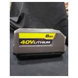 Ryobi 40v Lithium 8Ah Battery