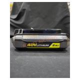 Ryobi 40v Lithium 2Ah Battery