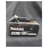 Makita 4.0Ah 18v Lithium-Ion Battery
