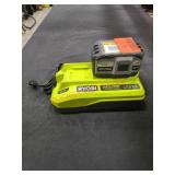 Ryobi Dual Platform Charger With 18V 8Ah Battery