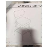 Set of 2 brown chairs