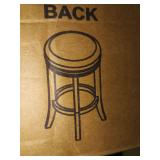Swivel counter stool