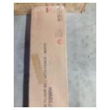 Twin house floor bed with fence, white