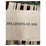 Queen bed frame white