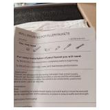 Pit filler wall mount stove faucet