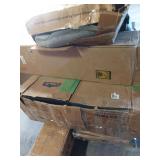 Mixed pallet of missing piece boxes