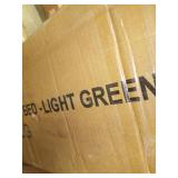 Light green bed frame