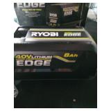 Ryobi 40v 8ah battery and charger