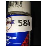 Lacquer touch up paint white