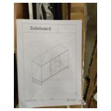 Sideboard cabinet black