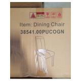 Set of 2 dining chairs