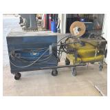 Welding machine with wire feeder
