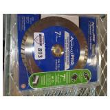 7" diamond turbo blade