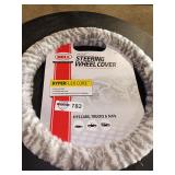 Steering wheel cover