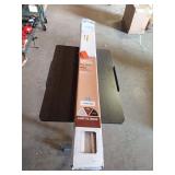 Cordless vinyl blind