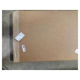 Wood shoe storage bench with 24 cubbies