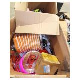 Skid of Halloween and fall decor