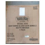 Easy swing safety gate