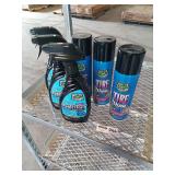Mister cartoon protectant and tire shine bag lot