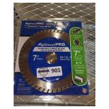 7" diamond turbo blade