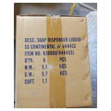 6 pk soap dispensers