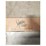 Queen king bed frame with glide legs