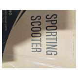 Sporting scooter blue