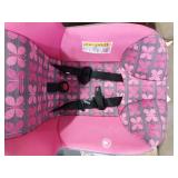 Costco kids car seat with some material scratches