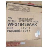 Bunk bed white