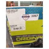 Window deflectors Chevy