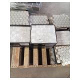 Mixed skid of backsplash