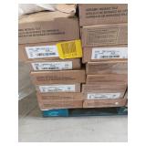 Mixed skid of backsplash