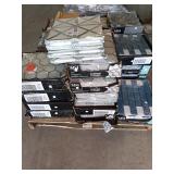 Mixed skid backsplash