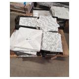 Mixed skid of backsplash