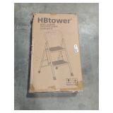 White 2 step ladder