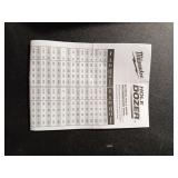 Milwaukee hole dozer