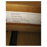 White storage cabinet