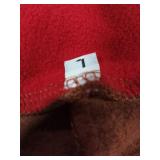 Turkey costume zip up suit size large