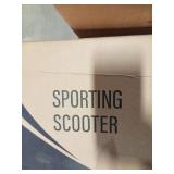 Sporting scooter blue