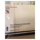 Full storage headboard