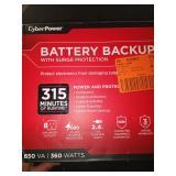 Cyber power battery back up