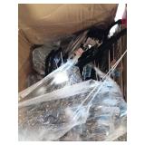 Box of felted clothes hangers