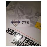 Steering wheel cover